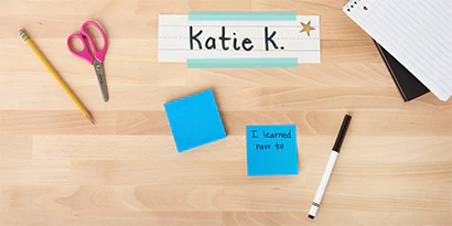 At the end of each day, pass out Post-it® Notes to each student, and have them write down what they remembered most from class that day