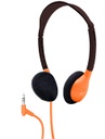 Sack-O-Phones, 10 Personal Headphones in a Carry Bag, Orange