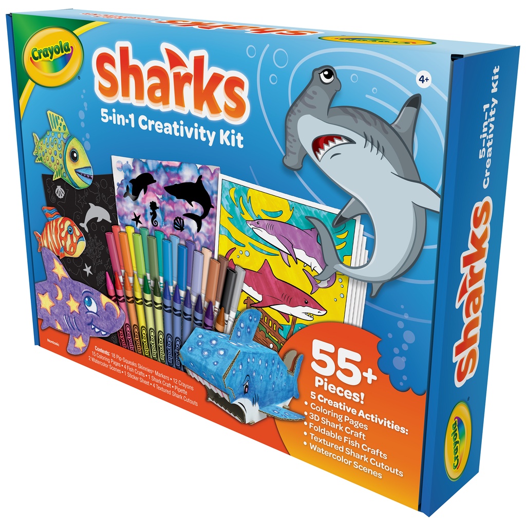 Sharks 5-in-1 Creativity Kit_1