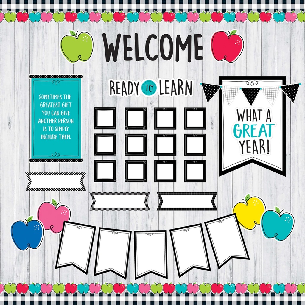Core Décor 6" Doodle Apples Designer Cut-Outs_3