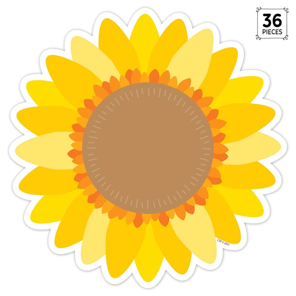 Sunflower 6" Designer Cut-Outs_1