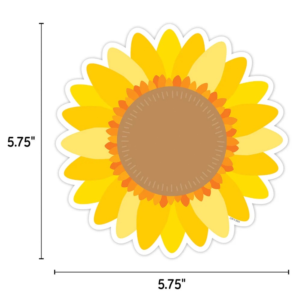 Sunflower 6" Designer Cut-Outs_2