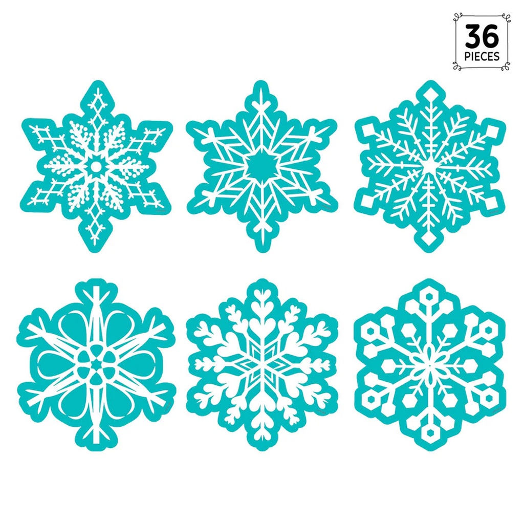 Snowflakes 6" Designer Cut-Outs_1
