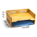 Bamboo Letter Trays 2ct_4