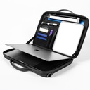 Office Everywhere Black Portable Briefcase Workstation_2