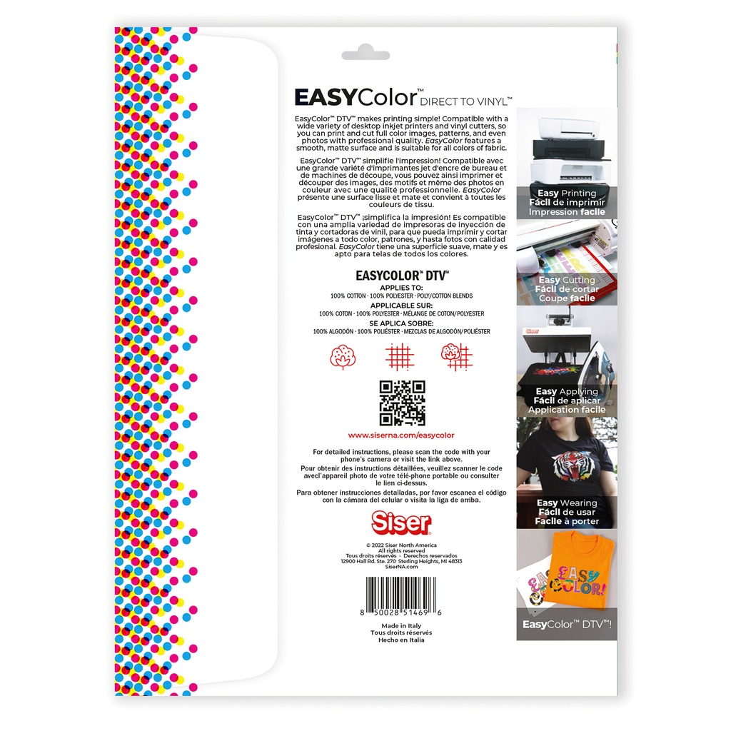 Easycolor DTV Direct to Vinyl 5 Pack_1
