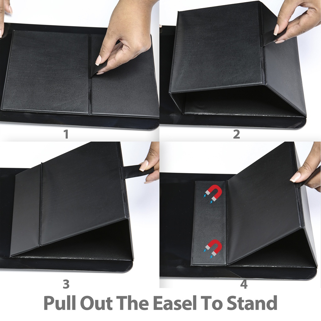 Easel Back Letter Size Recycled Plastic Clipboard_6