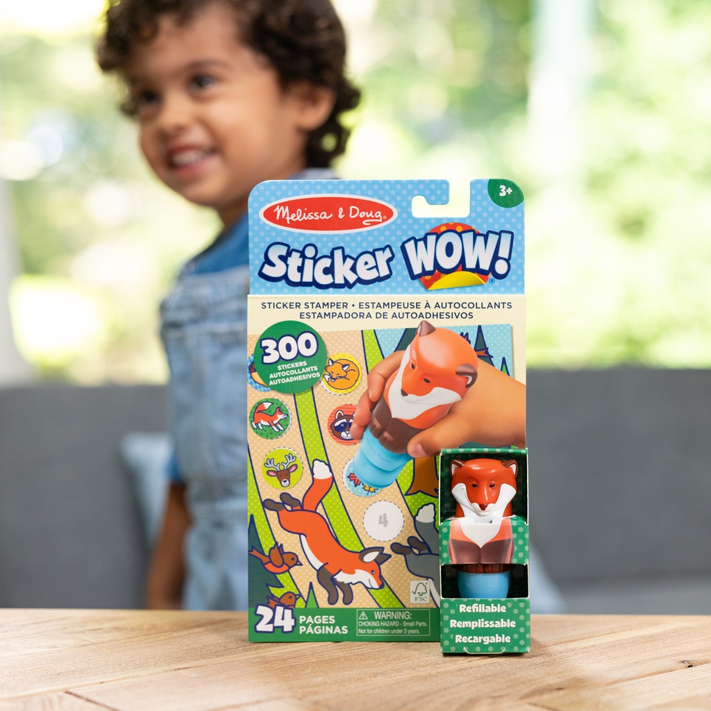 Sticker WOW! Fox Activity Pad & Sticker Stamper_8