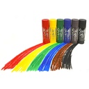 Jumbo Solid Tempera Paint Stick, 6 Classic Colors