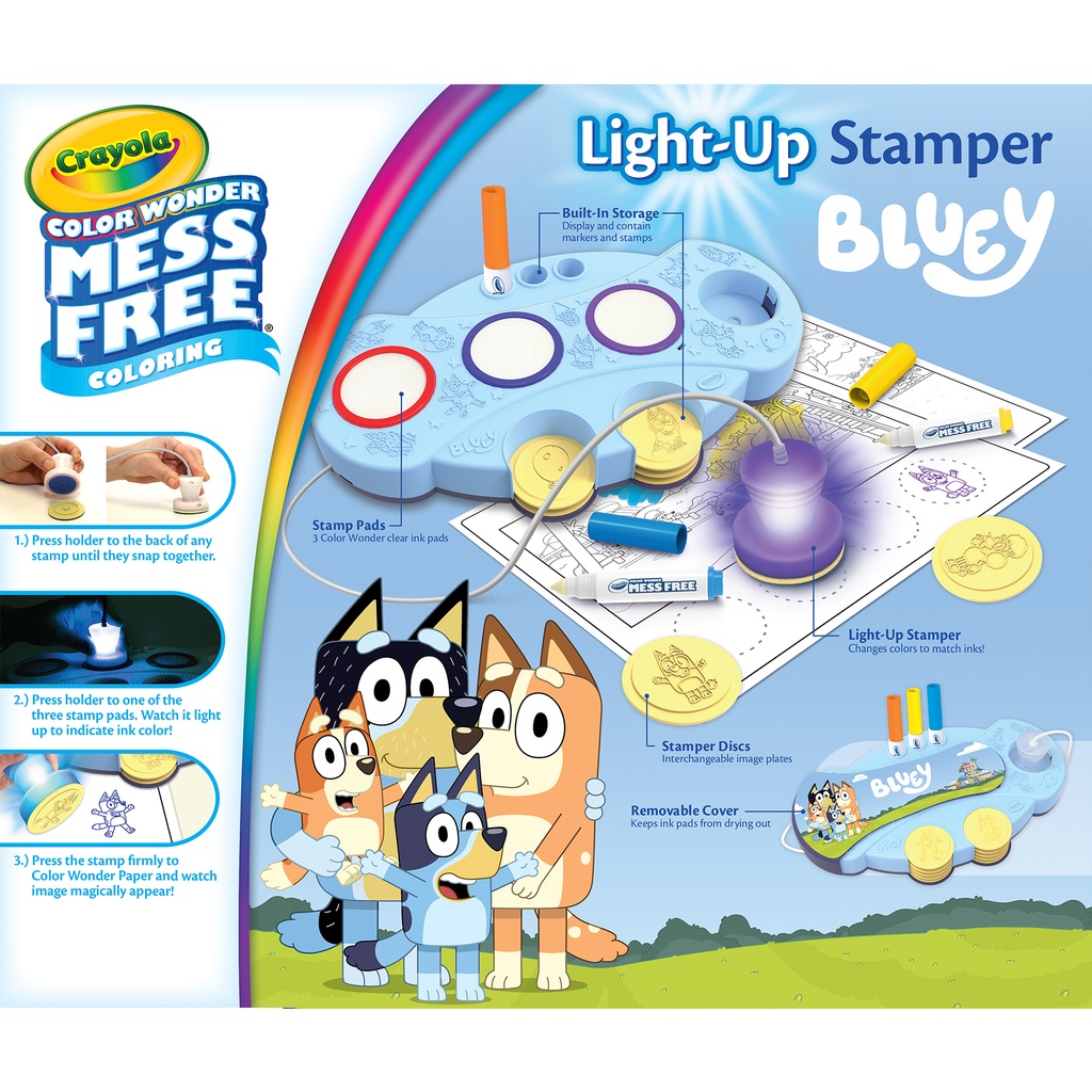 Bluey Magic Light-Up Stamper