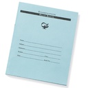 32 Page 7" x 8.5" Examination Blue Book 3/8" Ruled.1