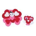 WonderFoam Peel & Stick Assorted Hearts.1