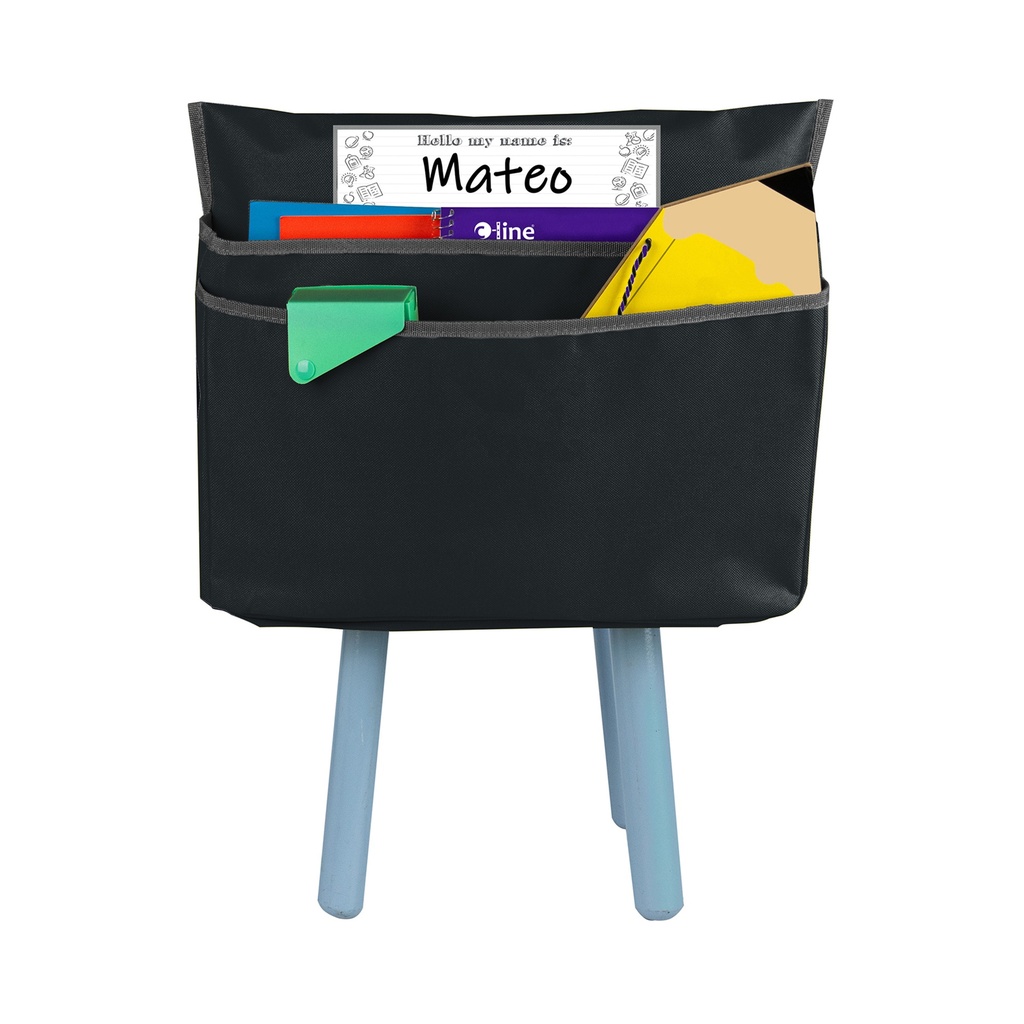 Black Adjustable Chair Cubbie.1