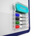 Magnetic Dry Erase Organizer with Magnetic Eraser & 4 Markers.1