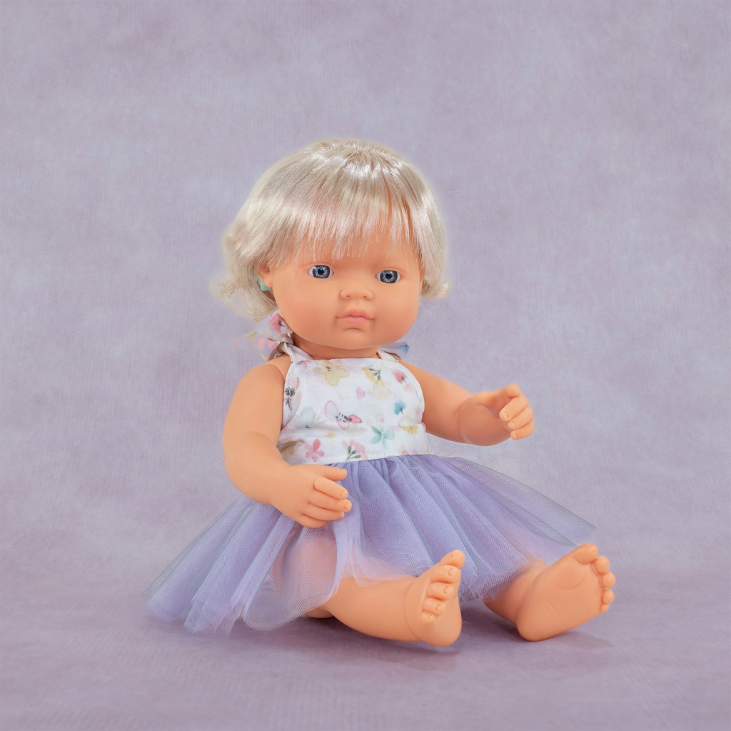 Caucasian Girl with Hearing Implant 15" My Friends & Me Baby Doll