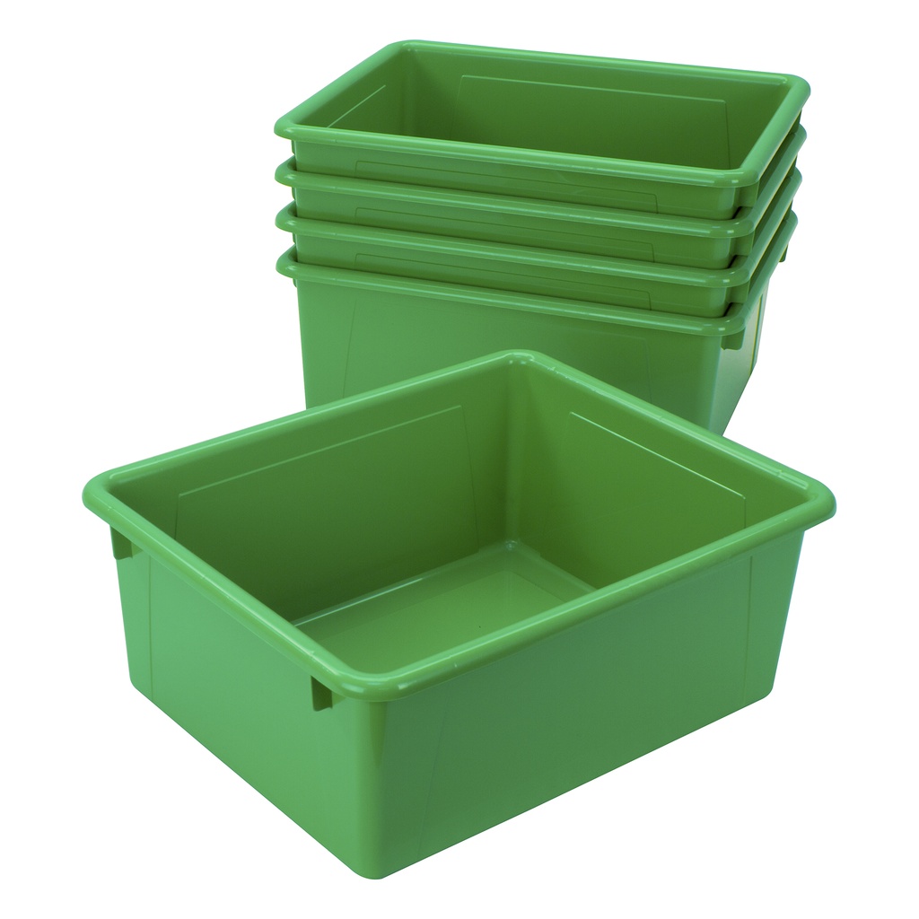 Green Deep Storage Tray