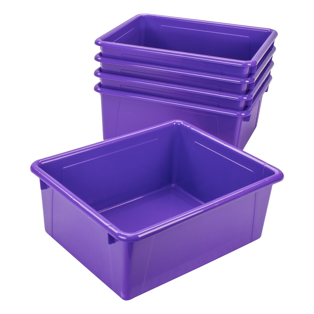 Purple Deep Storage Tray