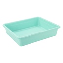 Teal Storage Tray with Lid
