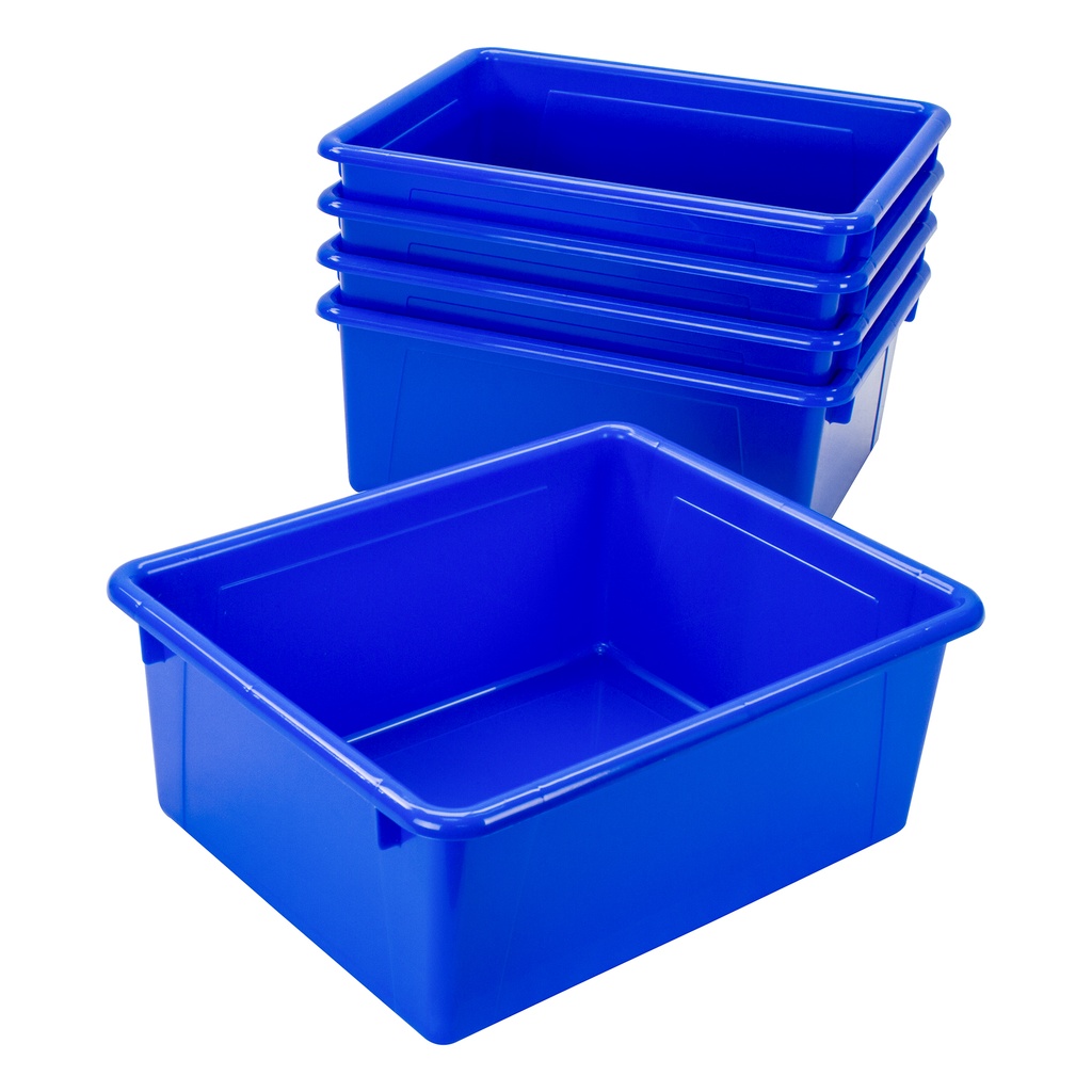 Blue Deep Storage Tray