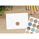 Calming Colors Smiley Faces Stickers.2