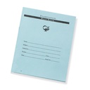 12 Page 7" x 8.5" Examination Blue Books 3/8" Ruled 50ct.2