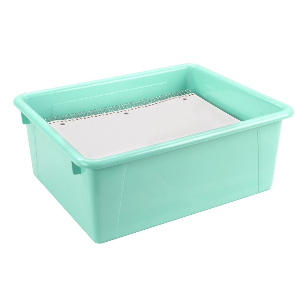 Teal Deep Storage Tray.2