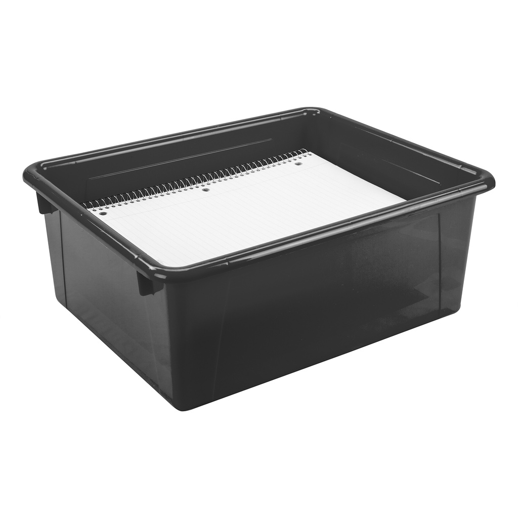 Black Deep Storage Tray.2