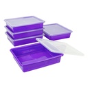 Purple Storage Tray with Lid.1