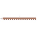 Mocha Scalloped Border Trim.1