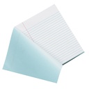12 Page 7" x 8.5" Examination Blue Books 3/8" Ruled 50ct.1