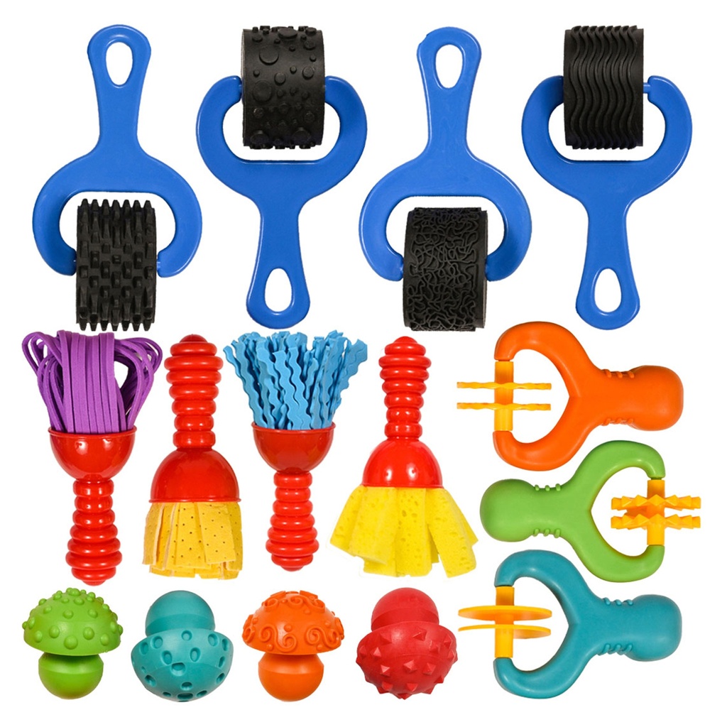 Squish 'N' Roll Paint & Dough Tools