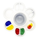 White Paint & Water Cups Pack of 6.3