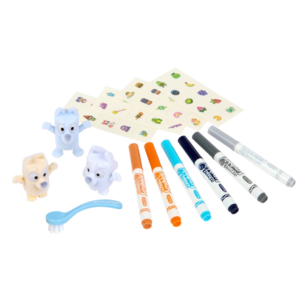 Scribble Scrubbie Bluey Deluxe 3 Count Set.3