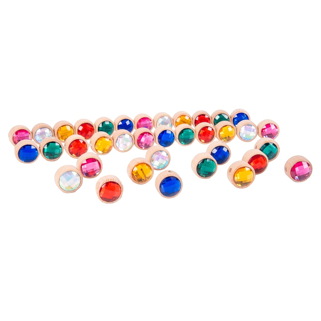 Wooden Lacing Jewels