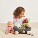 African Girl with Down Syndrome 12.625" Baby Doll