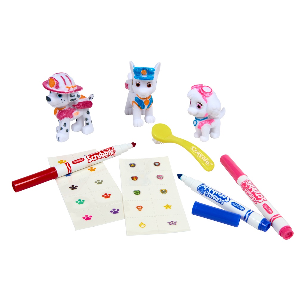 Scribble Scrubbie Paw Patrol 3 Count Deluxe Set_2