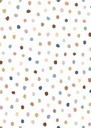 Better Than Paper Bulletin Board Roll, Everyone is Welcome Painted Dots, 4-Pack