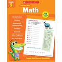 Scholastic Fifth Grade Success Workbooks, 4 Book Set