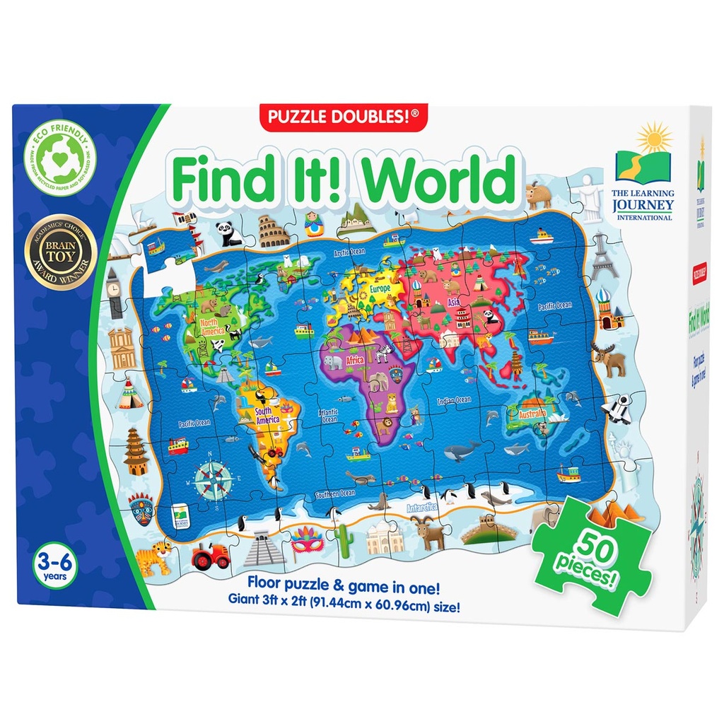 Learning Journey Puzzle Doubles Set