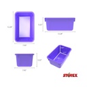 Small Cubby Bin Purple