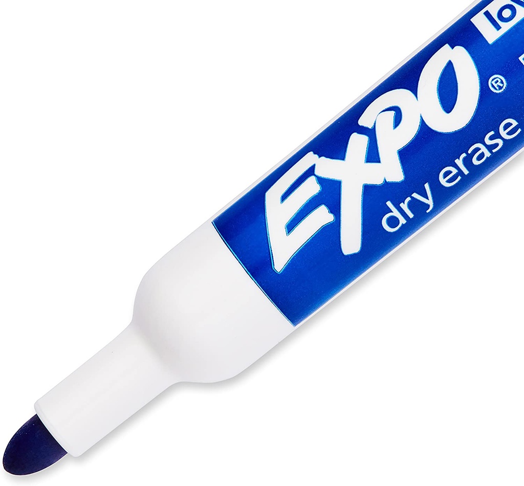 Blue Chisel Tip Expo Low Odor Dry Erase Marker