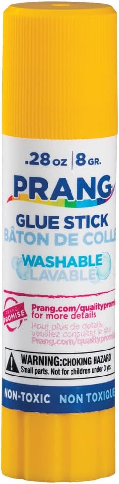Prang .28oz Clear Glue Sticks 60ct