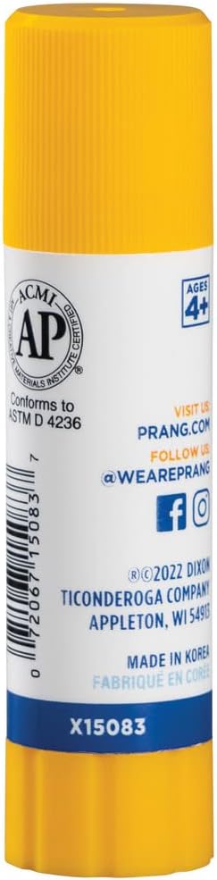 Prang .28oz Clear Glue Sticks 60ct