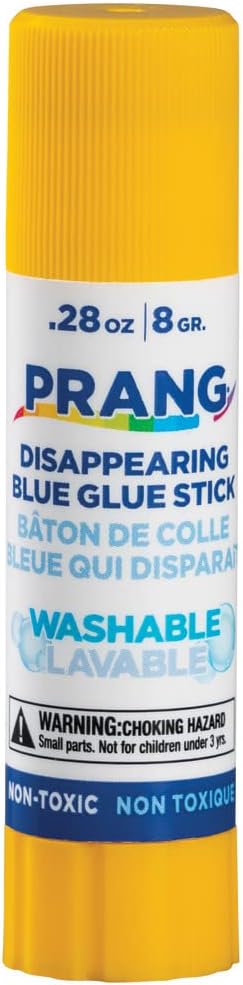 Prang .28oz Disappearing Blue Glue Sticks 60 Ct