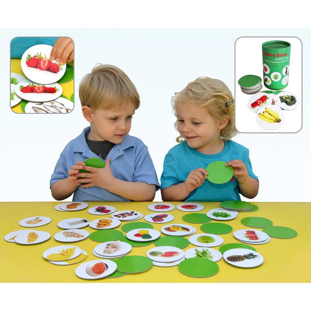 Healthy Foods Matching Pairs Game image number 4