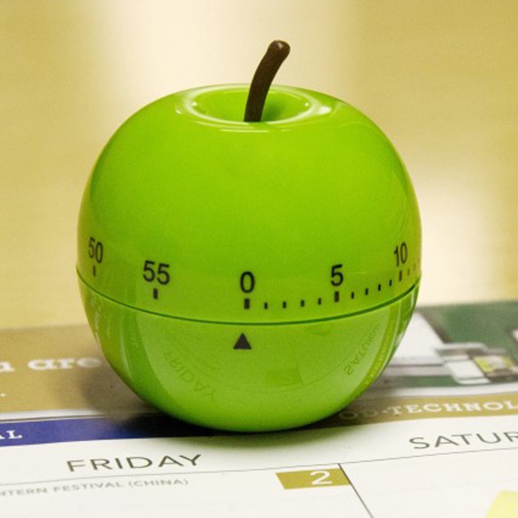 Apple-Shaped Timer, Green