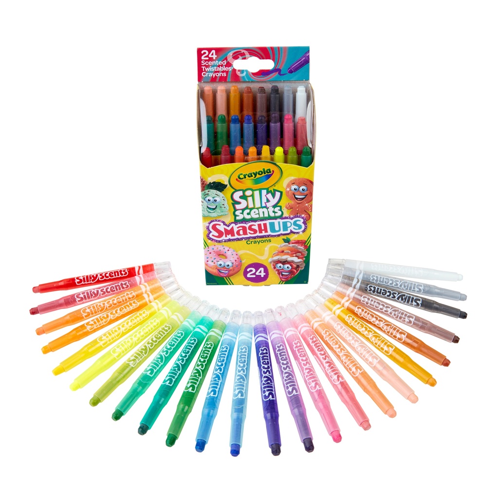 Silly Scents™ Smash Ups Mini Twistables Scented Crayons, 24 Count