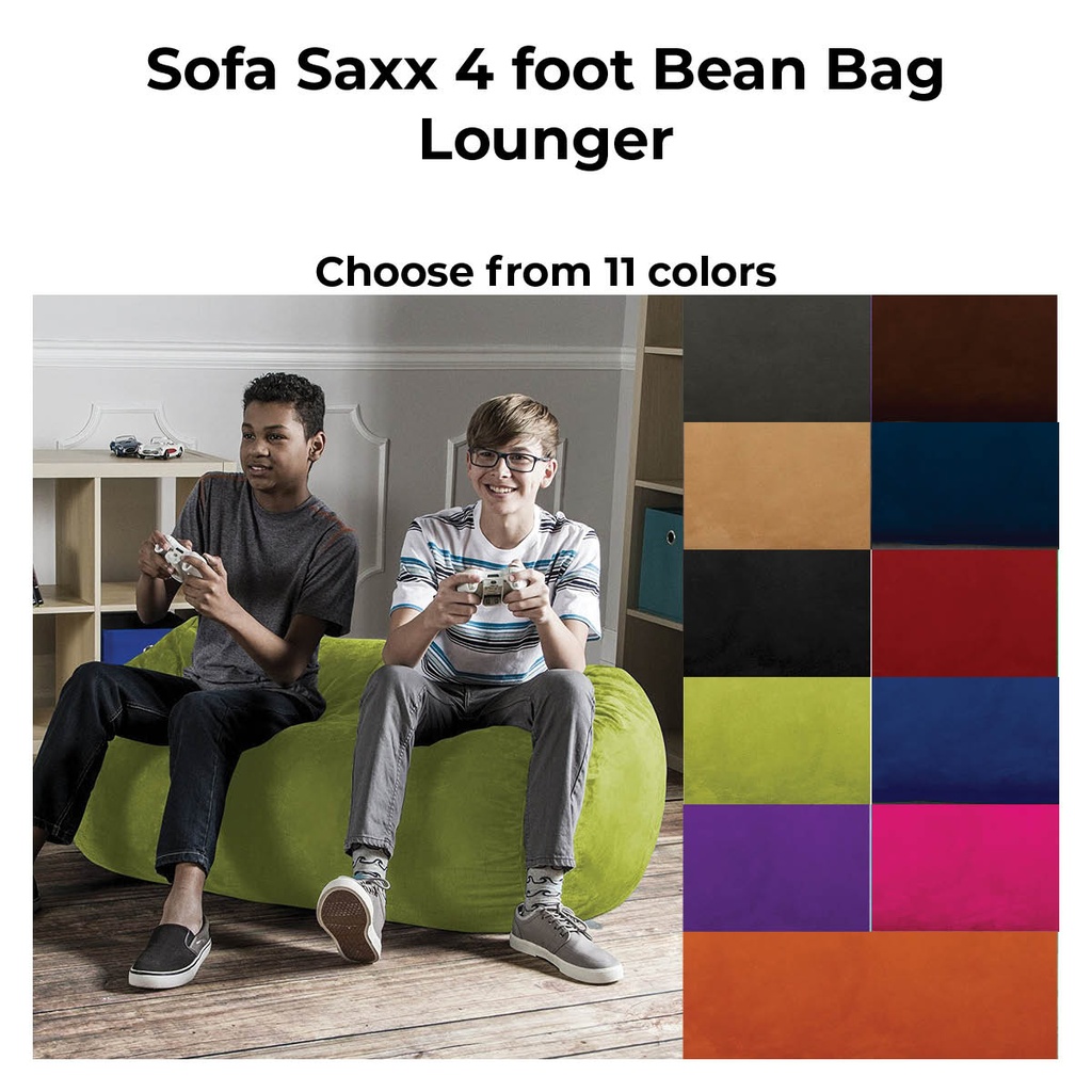 Sofa Saxx 4-foot Bean Bag Lounger