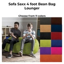 Sofa Saxx 4-foot Bean Bag Lounger