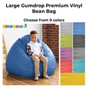 Large Gumdrop Premium Vinyl Bean Bag